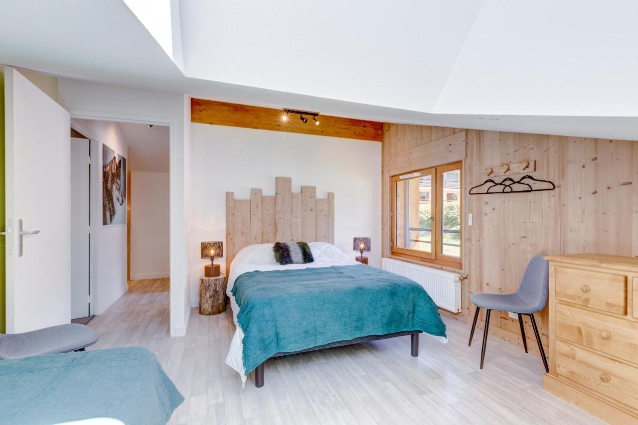 La Poudreuse - Duplex Avec Balcon Vue Montagne - Flumet فلوميه المظهر الخارجي الصورة