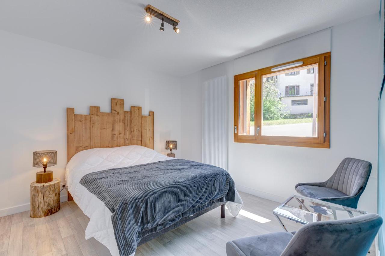 La Poudreuse - Duplex Avec Balcon Vue Montagne - Flumet فلوميه المظهر الخارجي الصورة