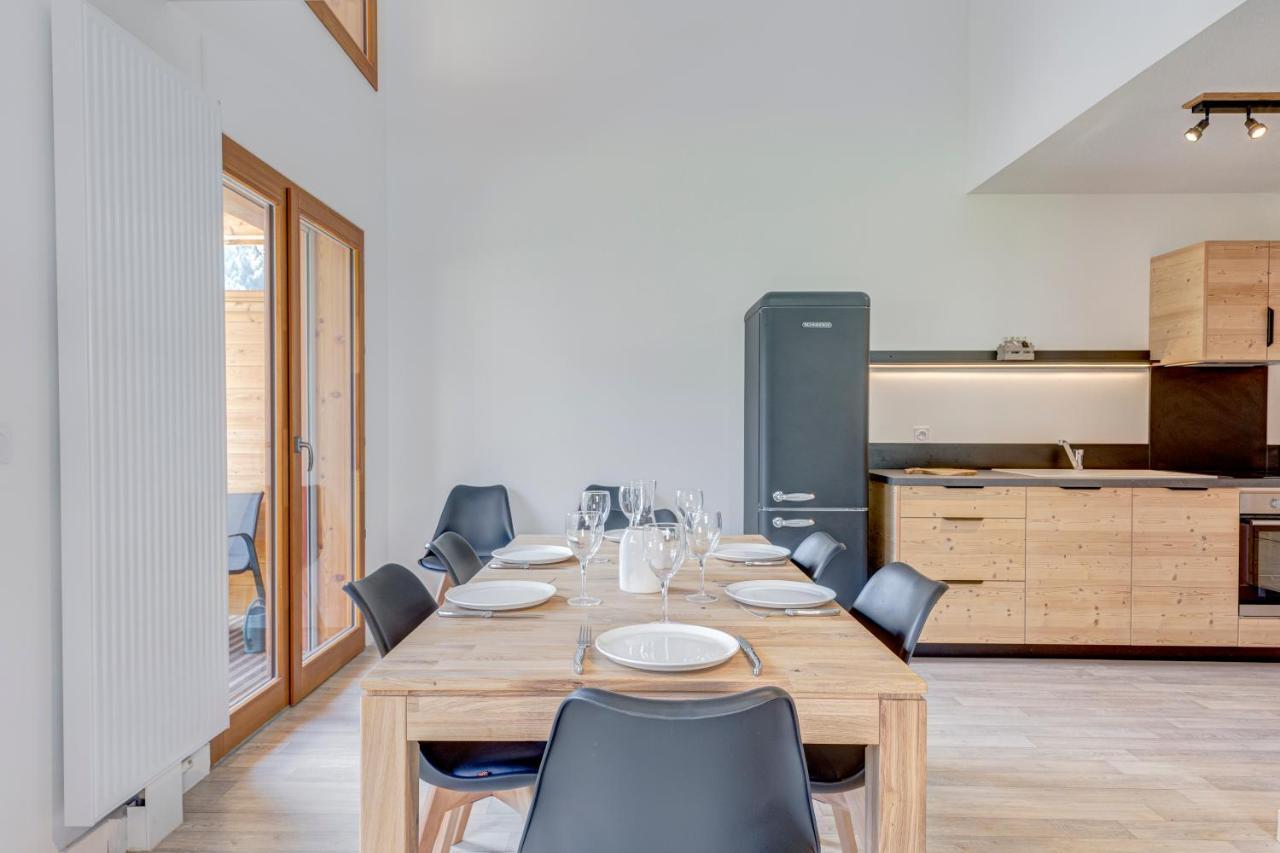 La Poudreuse - Duplex Avec Balcon Vue Montagne - Flumet فلوميه المظهر الخارجي الصورة