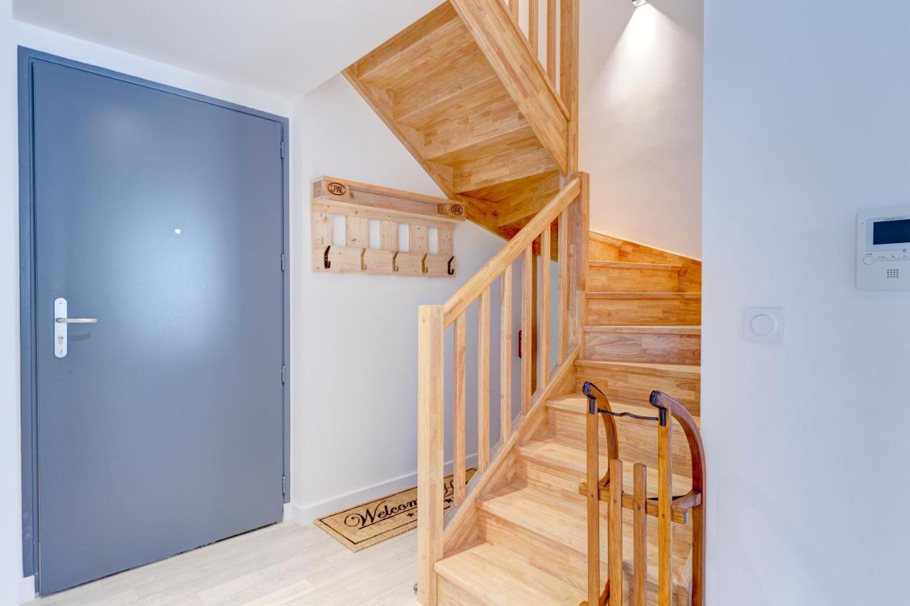 La Poudreuse - Duplex Avec Balcon Vue Montagne - Flumet فلوميه المظهر الخارجي الصورة