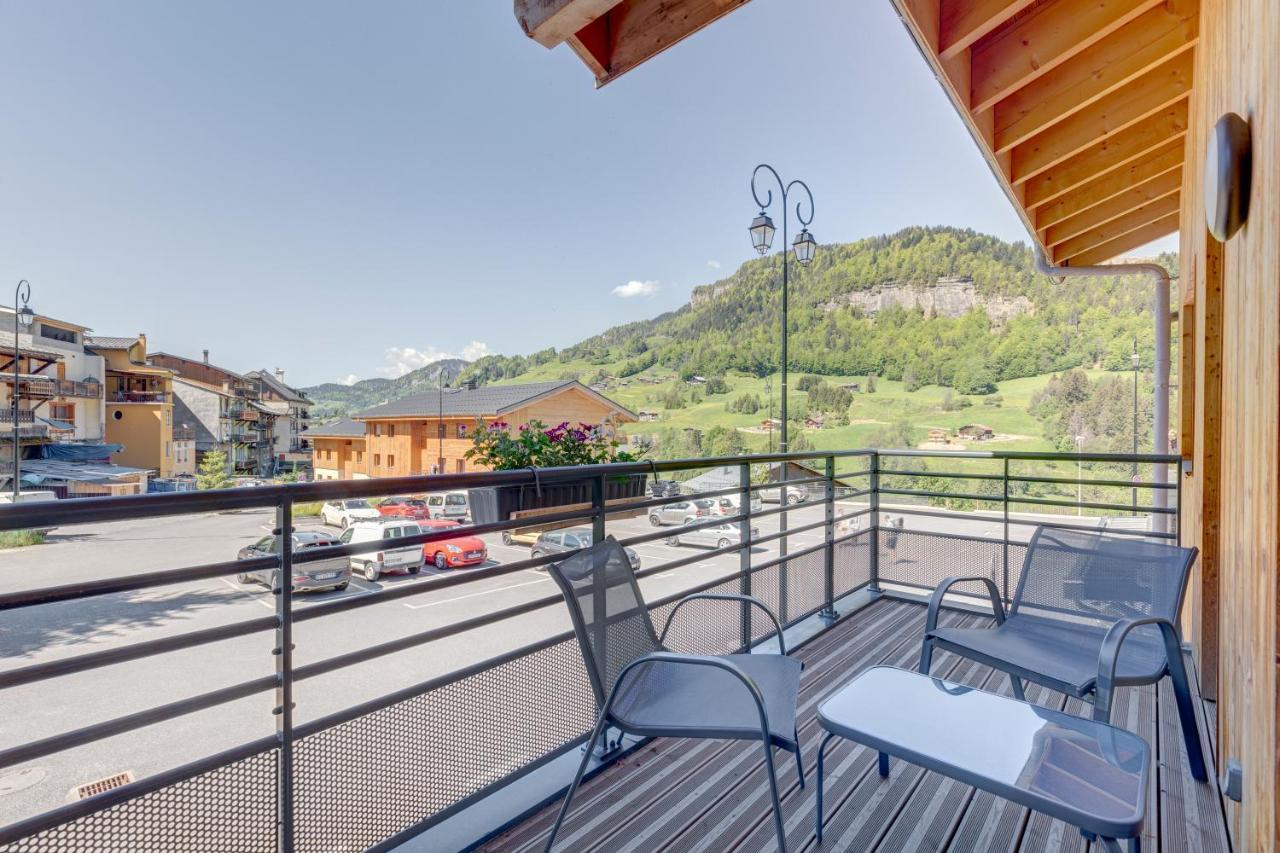 La Poudreuse - Duplex Avec Balcon Vue Montagne - Flumet فلوميه المظهر الخارجي الصورة