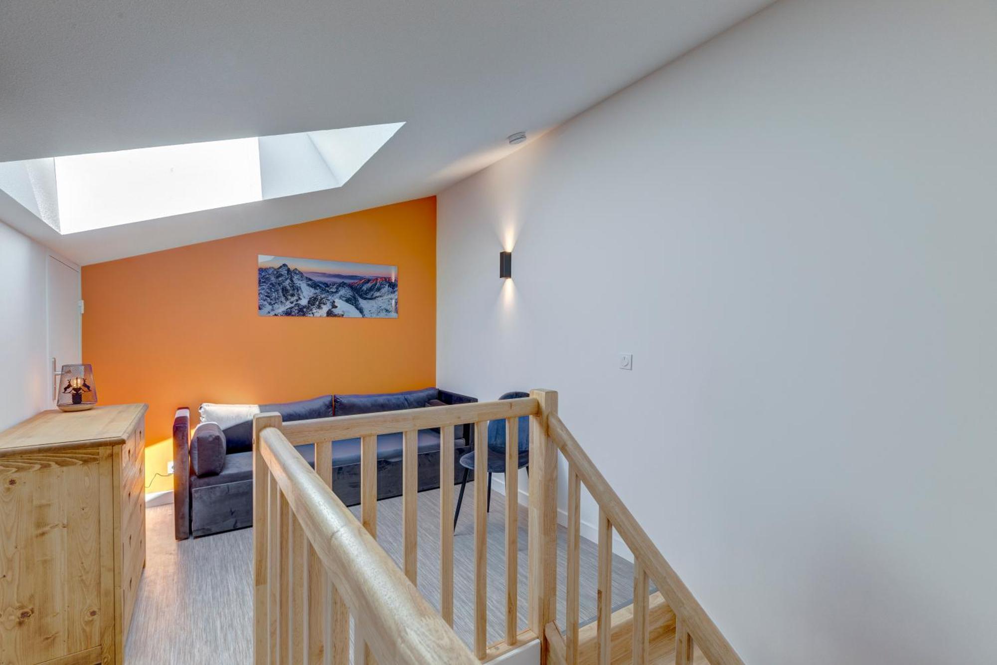 La Poudreuse - Duplex Avec Balcon Vue Montagne - Flumet فلوميه الغرفة الصورة